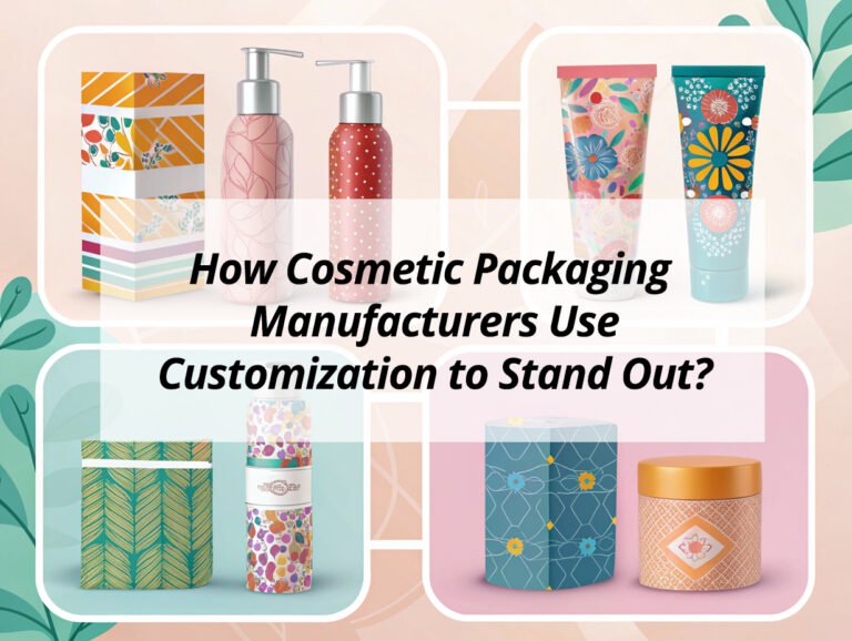 How Cosmetic Packaging Manufacturers Use Customization to Stand Out?