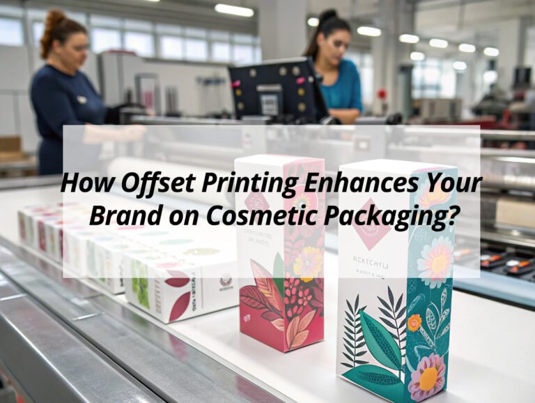 How Offset Printing Enhances Your Brand on Cosmetic Packaging?