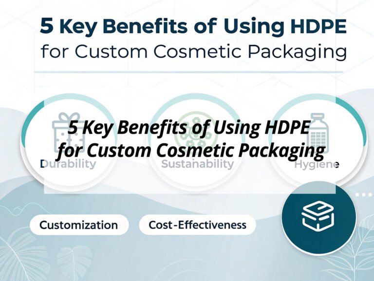 5 Key Benefits of Using HDPE for Custom Cosmetic Packaging