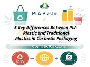 ![PLA vs traditional plastics in packaging](https://jccosmopack.com/wp-content/uploads/2025/09/5-Key-Differences-Between-PLA-Plastic-and-Traditional-Plastics-in-Cosmetic-Packaging.jpg "PLA vs Traditional Plastics")