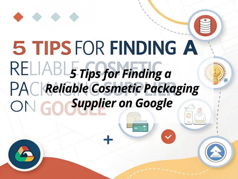 5 Tips for Finding a Reliable Cosmetic Packaging Supplier on Google