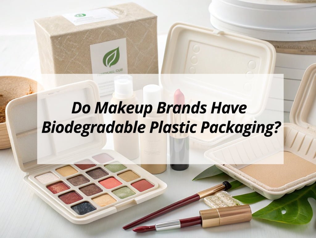 ![Examining biodegradable plastic packaging in makeup brands](https://jccosmopack.com/wp-content/uploads/2025/09/Do-Makeup-Brands-Have-Biodegradable-Plastic-Packaging.jpg "Biodegradable Packaging Makeup")