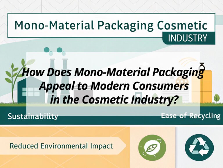 How Does Mono-Material Packaging Appeal to Modern Consumers in the Cosmetic Industry?