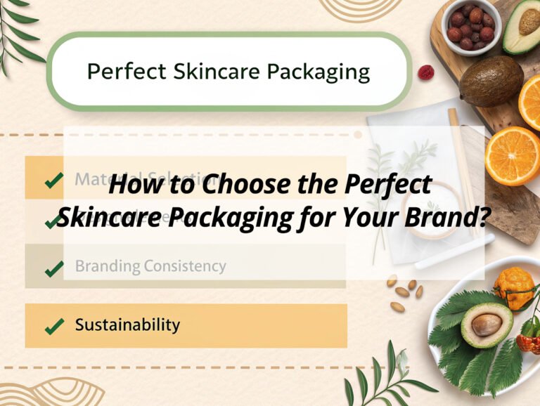 How to Choose the Perfect Skincare Packaging for Your Brand?