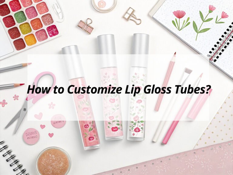 How to Customize Lip Gloss Tubes?