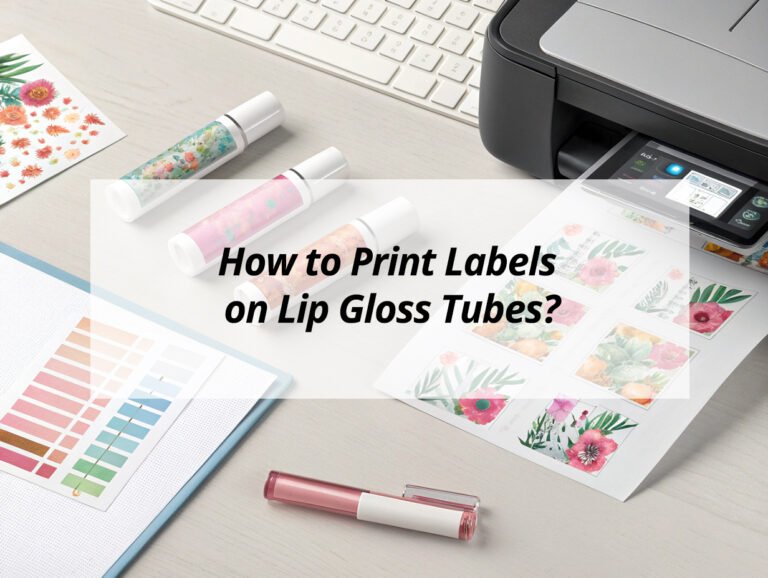 How to Print Labels on Lip Gloss Tubes?