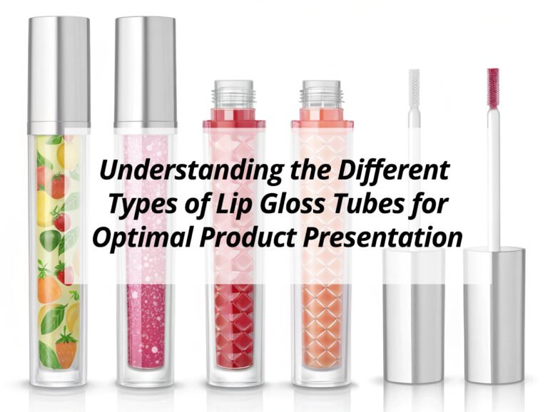 Understanding the Different Types of Lip Gloss Tubes for Optimal Product Presentation