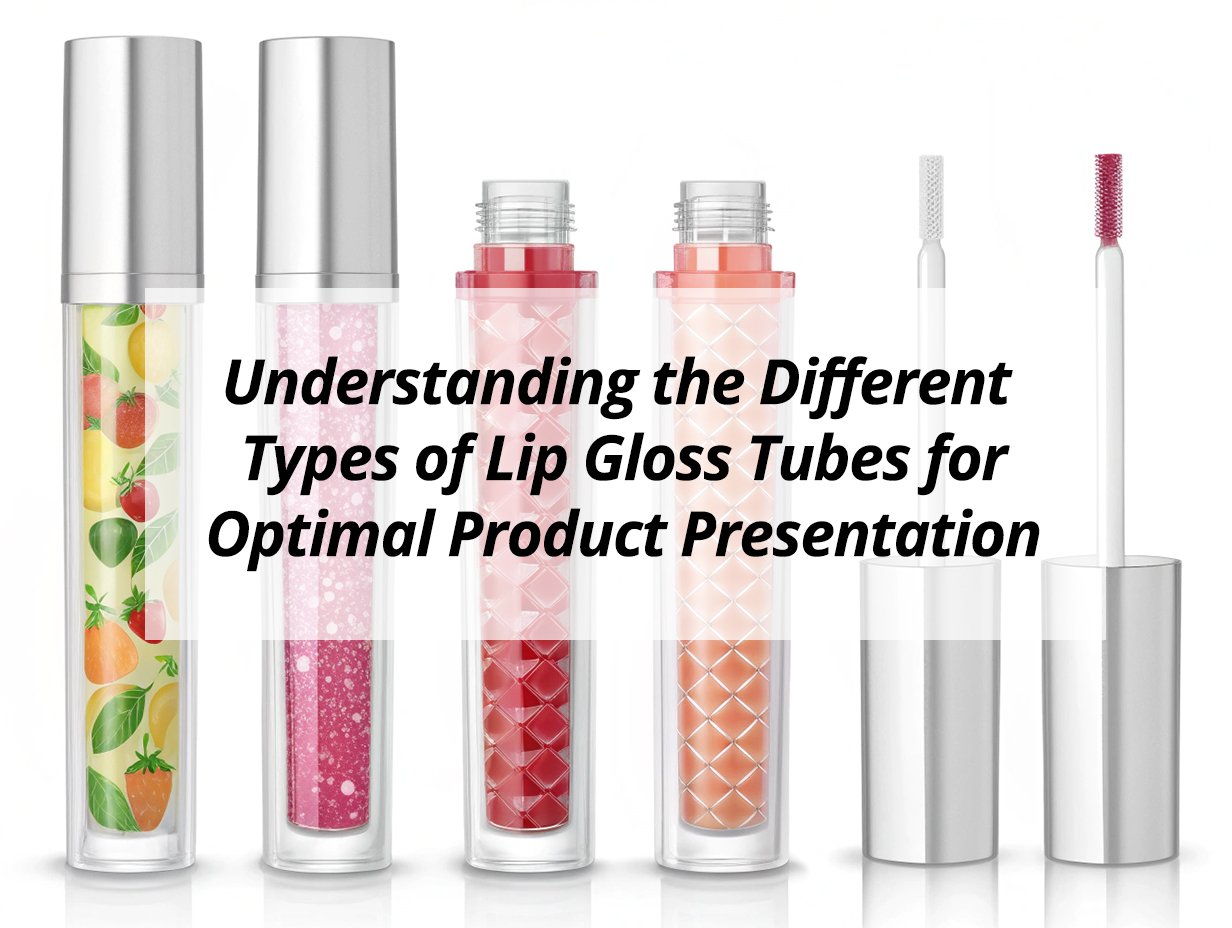 ![Understanding lip gloss tube types for product presentation](https://jccosmopack.com/wp-content/uploads/2025/09/Understanding-the-Different-Types-of-Lip-Gloss-Tubes-for-Optimal-Product-Presentation.jpg "Lip Gloss Tube Types")