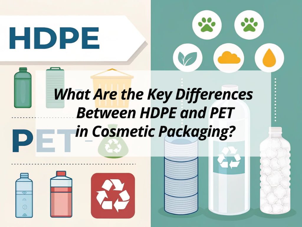 ![Key differences between HDPE and PET in cosmetic packaging](https://jccosmopack.com/wp-content/uploads/2025/09/What-Are-the-Key-Differences-Between-HDPE-and-PET-in-Cosmetic-Packaging.jpg "HDPE vs PET")