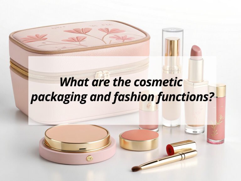 What are the cosmetic packaging and fashion functions?