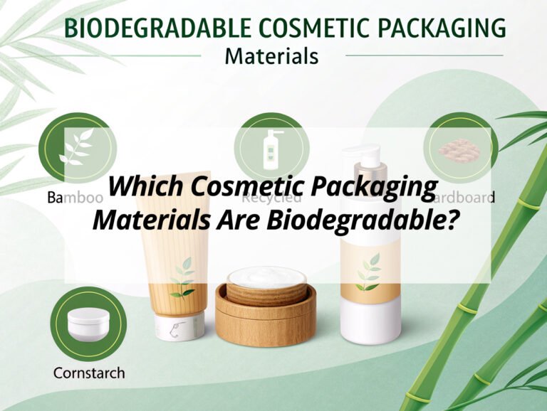 Which Cosmetic Packaging Materials Are Biodegradable?