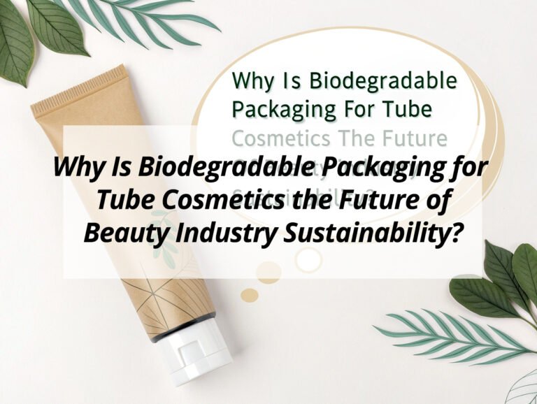 Why Is Biodegradable Packaging for Tube Cosmetics the Future of Beauty Industry Sustainability?