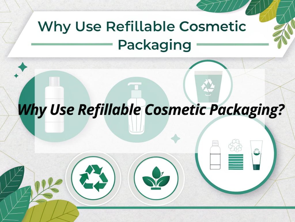 ![Advantages of refillable cosmetic packaging](https://jccosmopack.com/wp-content/uploads/2025/09/Why-Use-Refillable-Cosmetic-Packaging.jpg "Refillable Packaging Benefits")