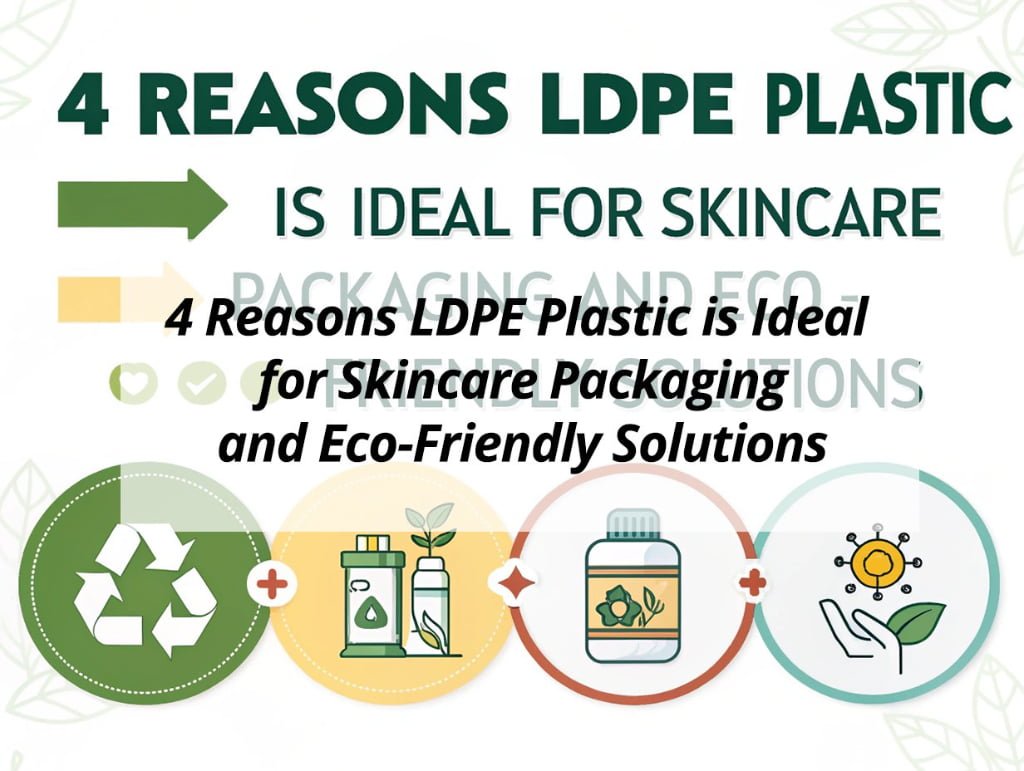 ![Why LDPE plastic is ideal for skincare packaging](https://jccosmopack.com/wp-content/uploads/2025/10/4-Reasons-LDPE-Plastic-is-Ideal-for-Skincare-Packaging-and-Eco-Friendly-Solutions.jpg "LDPE Plastic for Skincare")