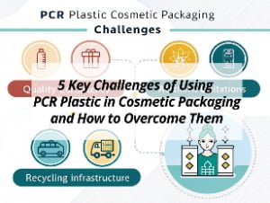 ![Challenges of using PCR plastic in cosmetic packaging](https://jccosmopack.com/wp-content/uploads/2025/10/5-Key-Challenges-of-Using-PCR-Plastic-in-Cosmetic-Packaging-and-How-to-Overcome-Them.jpg "Overcome PCR Challenges")