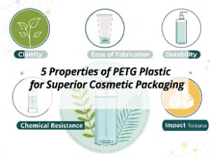 ![Properties of PETG plastic for superior cosmetic packaging](https://jccosmopack.com/wp-content/uploads/2025/10/5-Properties-of-PETG-Plastic-for-Superior-Cosmetic-Packaging.jpg "PETG Plastic Properties")