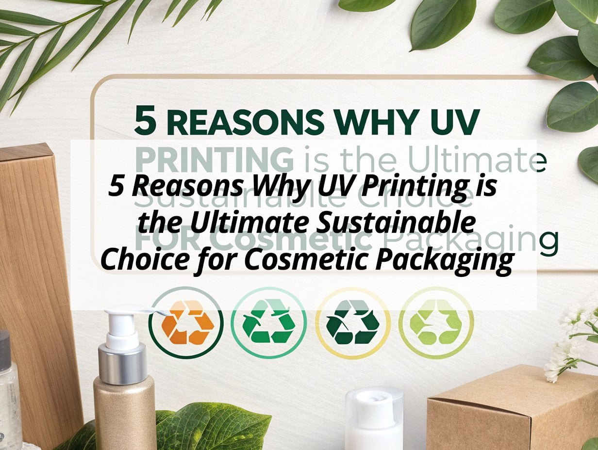 5 Reasons Why UV Printing is the Ultimate Sustainable Choice for Cosmetic Packaging