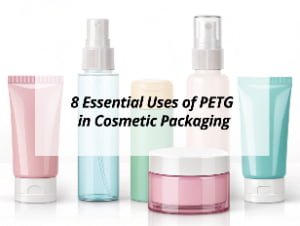 ![Essential uses of PETG in cosmetic packaging](https://jccosmopack.com/wp-content/uploads/2025/10/8-Essential-Uses-of-PETG-in-Cosmetic-Packaging.jpg "PETG Uses in Packaging")