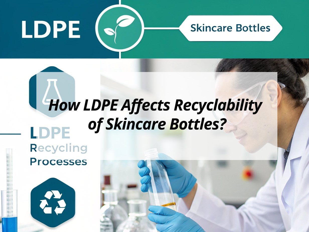 ![LDPE's impact on skincare bottle recyclability](https://jccosmopack.com/wp-content/uploads/2025/10/How-LDPE-Affects-Recyclability-of-Skincare-Bottles.jpg "LDPE Effects")