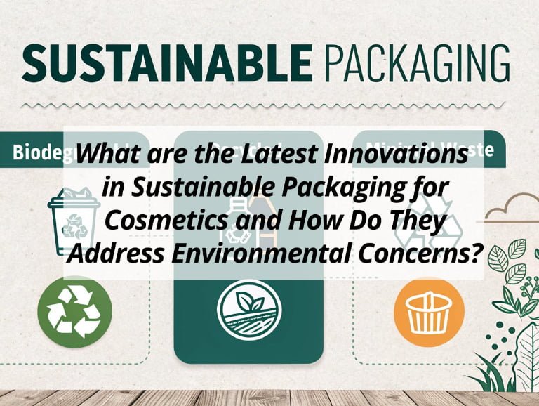 What are the Latest Innovations in Sustainable Packaging for Cosmetics and How Do They Address Environmental Concerns?