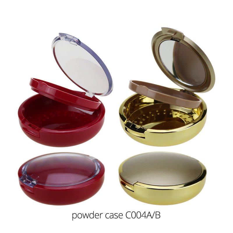 China Compact Powder Case Factory Empty Powder Case Beauty Product Packaging