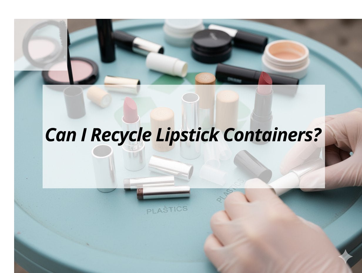 Can I Recycle Lipstick Containers?