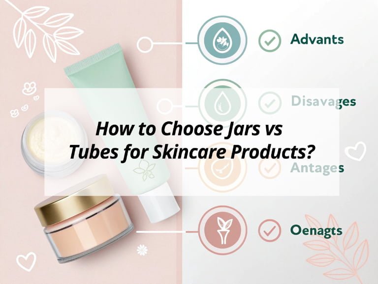 How to Choose Jars vs Tubes for Skincare Products?