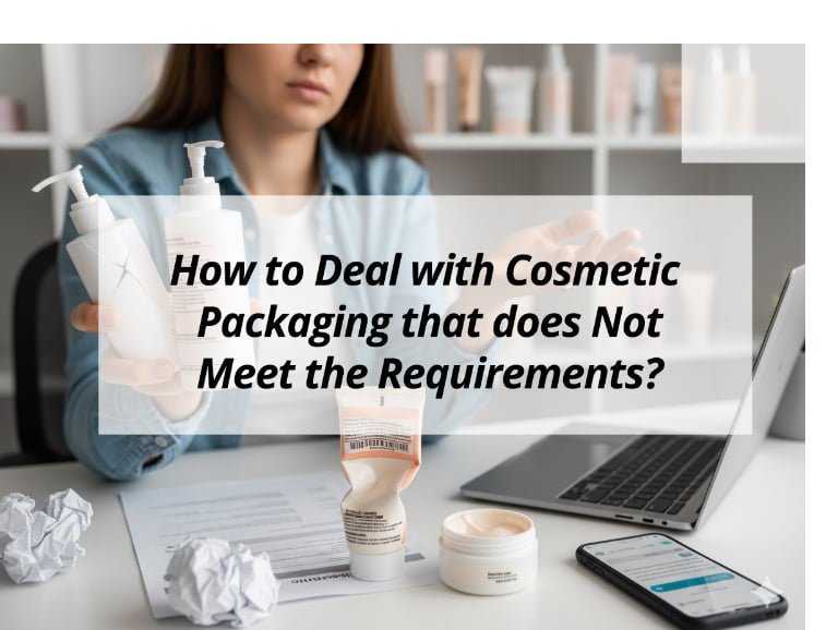 How to Deal with Cosmetic Packaging that does Not Meet the Requirements?
