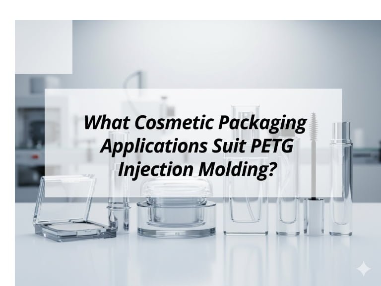 What Cosmetic Packaging Applications Suit PETG Injection Molding?