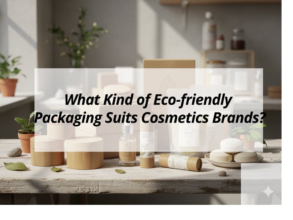 ![Eco-friendly packaging for cosmetics](https://jccosmopack.com/wp-content/uploads/2025/11/What-Kind-of-Eco-friendly-Packaging-Suits-Cosmetics-Brands.jpg "Eco-friendly Packaging Cosmetics")