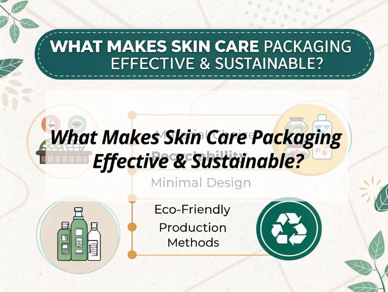 What Makes Skin Care Packaging Effective & Sustainable?
