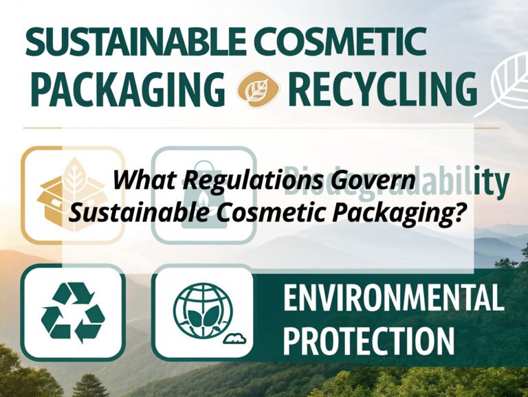 What Regulations Govern Sustainable Cosmetic Packaging?