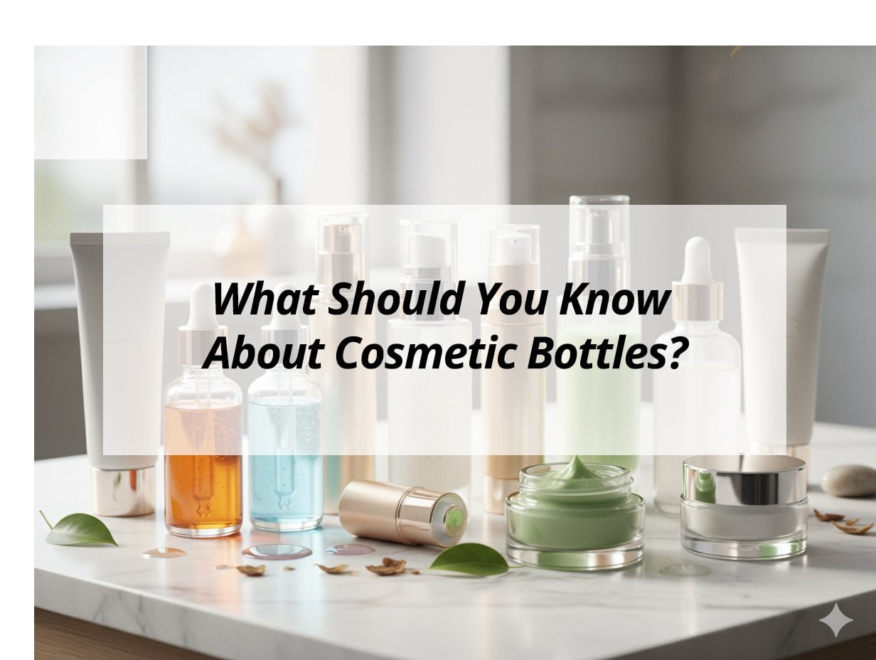 ![Key information about cosmetic bottles](https://jccosmopack.com/wp-content/uploads/2025/11/What-Should-You-Know-About-Cosmetic-Bottles.jpg "Cosmetic Bottles Overview")