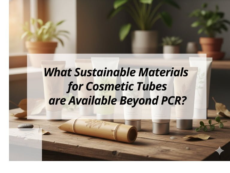 What Sustainable Materials for Cosmetic Tubes are Available Beyond PCR?
