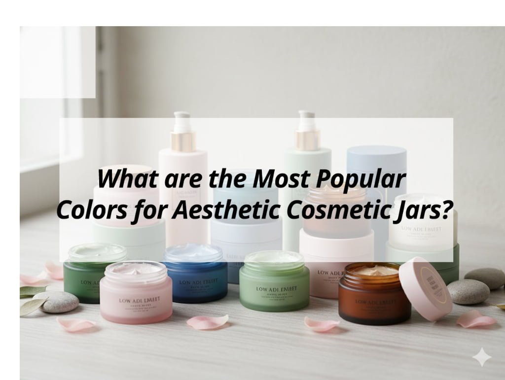 ![Popular colors for aesthetic cosmetic jars](https://jccosmopack.com/wp-content/uploads/2025/11/What-are-the-Most-Popular-Colors-for-Aesthetic-Cosmetic-Jars.jpg "Aesthetic Cosmetic Jars Colors")
