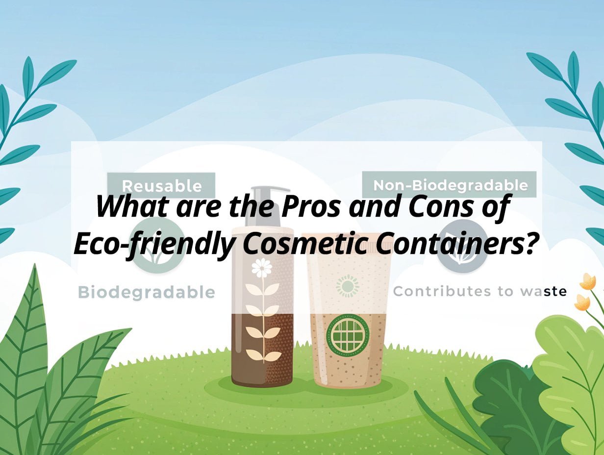 ![Pros and cons of eco-friendly cosmetic containers](https://jccosmopack.com/wp-content/uploads/2025/11/What-are-the-Pros-and-Cons-of-Eco-friendly-Cosmetic-Containers.jpg "Eco-friendly Containers")