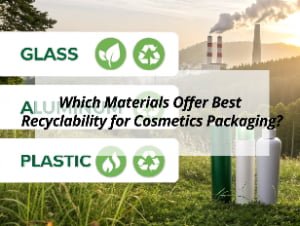 ![Materials with best recyclability for cosmetics packaging](https://jccosmopack.com/wp-content/uploads/2025/11/Which-Materials-Offer-Best-Recyclability-for-Cosmetics-Packaging.jpg "Recyclable Packaging Materials")