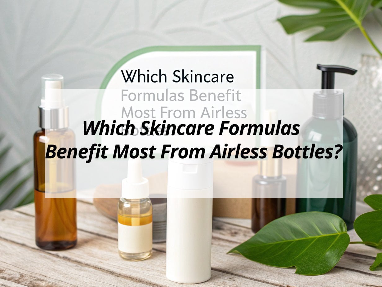 Which Skincare Formulas Benefit Most From Airless Bottles?