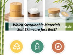 ![Best sustainable materials for skincare jars](https://jccosmopack.com/wp-content/uploads/2025/11/Which-Sustainable-Materials-Suit-Skin-care-Jars-Best.jpg "Sustainable Skincare Jars")