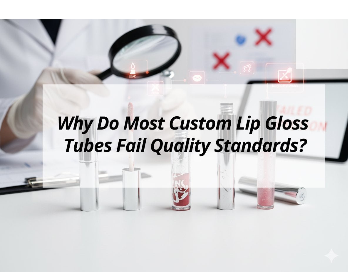 ![Custom lip gloss tubes quality](https://jccosmopack.com/wp-content/uploads/2025/11/Why-Do-Most-Custom-Lip-Gloss-Tubes-Fail-Quality-Standards.jpg "Lip Gloss Tubes Quality")