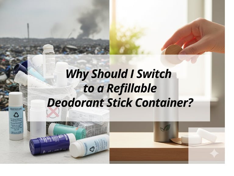 Why Should I Switch to a Refillable Deodorant Stick Container?