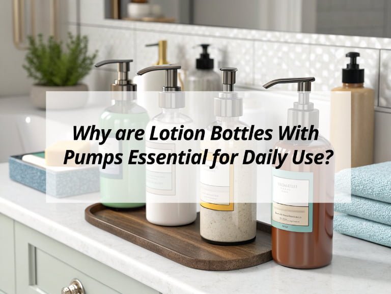 Why are Lotion Bottles With Pumps Essential for Daily Use?