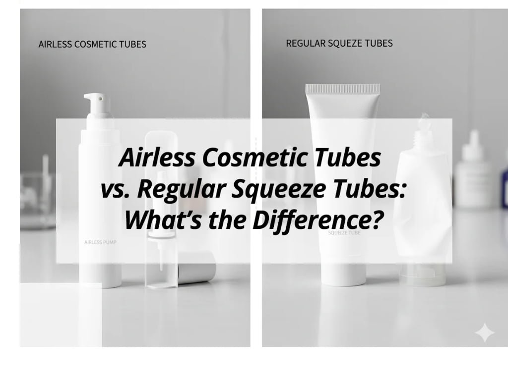 ![Airless cosmetic tubes vs regular squeeze tubes comparison](https://jccosmopack.com/wp-content/uploads/2025/12/Airless-Cosmetic-Tubes-vs.-Regular-Squeeze-Tubes-Whats-the-Difference.jpg "Airless vs Squeeze Tubes")