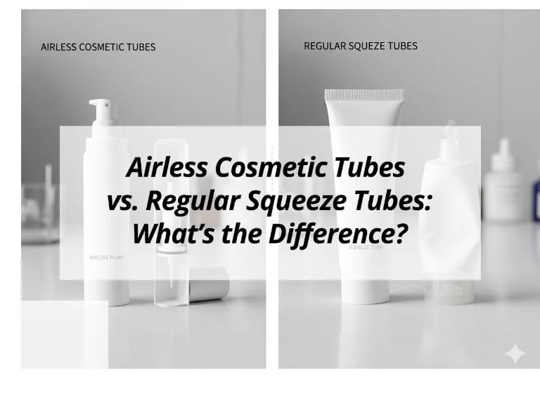 Airless Cosmetic Tubes vs. Regular Squeeze Tubes: What’s the Difference?