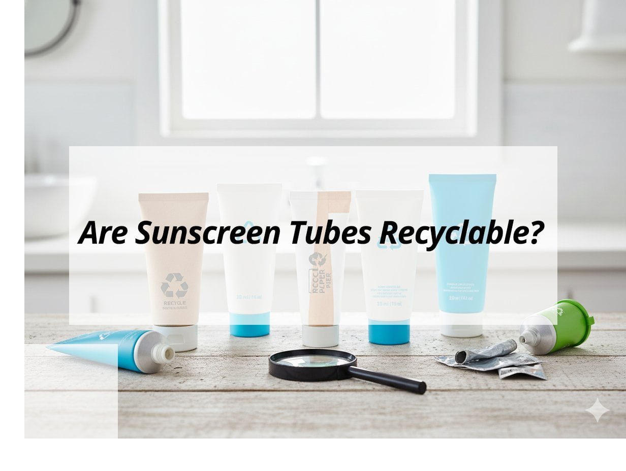 Are Sunscreen Tubes Recyclable?