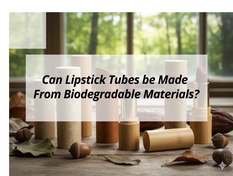 Can Lipstick Tubes be Made From Biodegradable Materials?