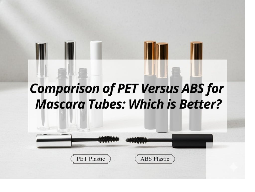 ![PET versus ABS for mascara tubes comparison](https://jccosmopack.com/wp-content/uploads/2025/12/Comparison-of-PET-Versus-ABS-for-Mascara-Tubes-Which-is-Better.jpg "Mascara Tube Material")