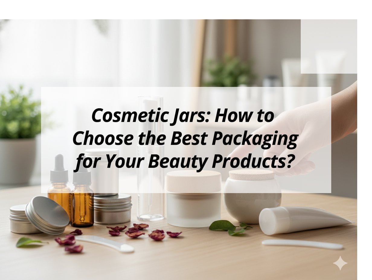 ![Choosing cosmetic jar packaging](https://jccosmopack.com/wp-content/uploads/2025/12/Cosmetic-Jars-How-to-Choose-the-Best-Packaging-for-Your-Beauty-Products.jpg "Cosmetic Jar Selection")