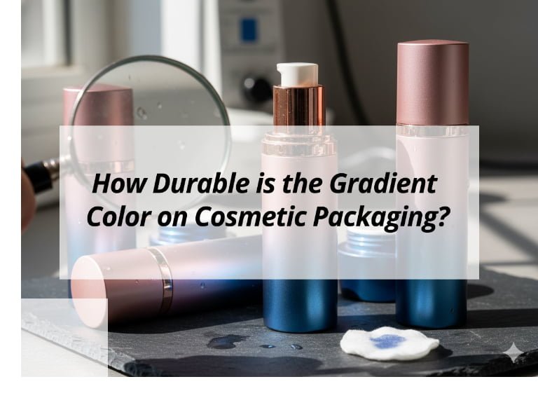 How Durable is the Gradient Color on Cosmetic Packaging?