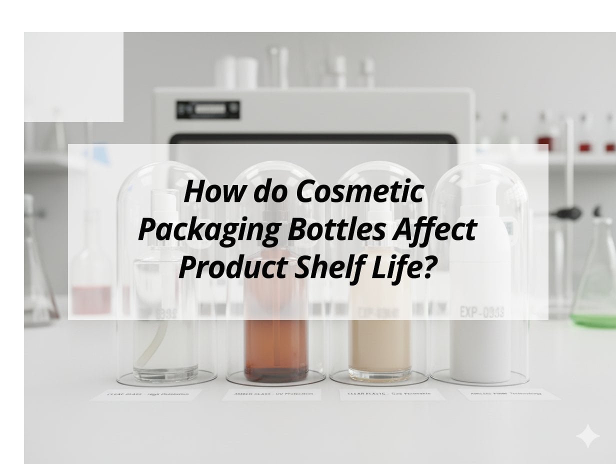 ![Effect of cosmetic packaging bottles on shelf life](https://jccosmopack.com/wp-content/uploads/2025/12/How-do-Cosmetic-Packaging-Bottles-Affect-Product-Shelf-Life.jpg "Packaging Shelf Life")